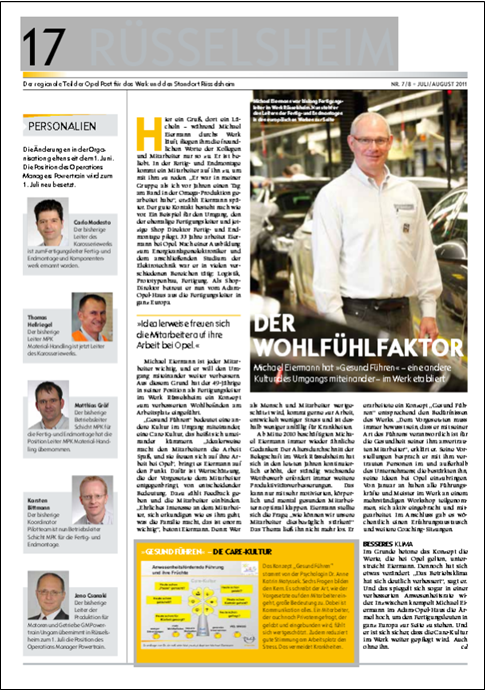 Opel-Zeitschrift