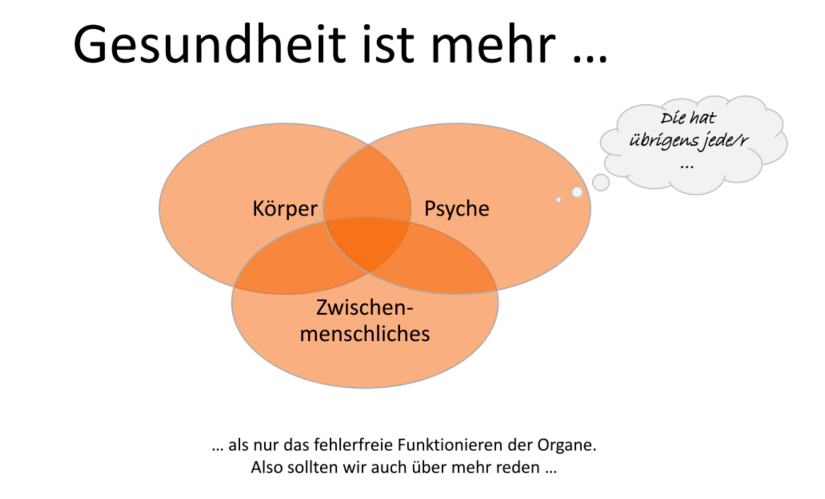 Gesundheit ist mehr ... Gesundheit ist mehr ...