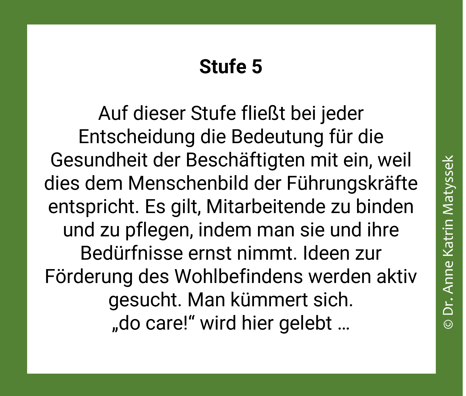 Stufe 5 Legende