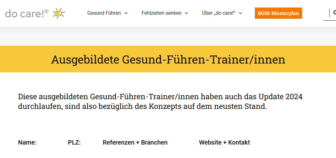 Trainer Bild