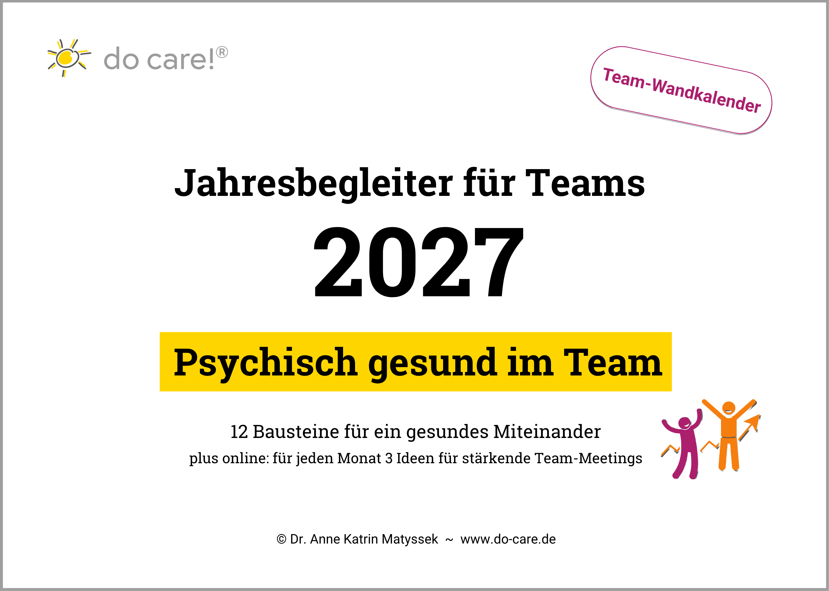 Team-Kalender 2027