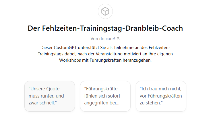 Foto dranbleib coach