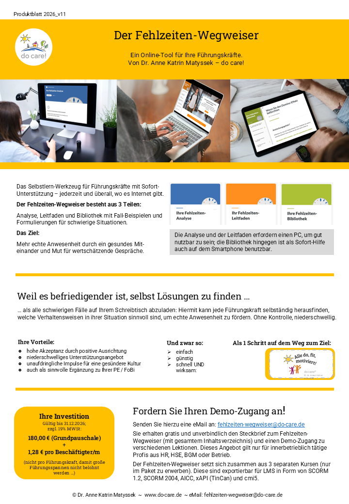 Fz wegweiser steckbrief produktblatt