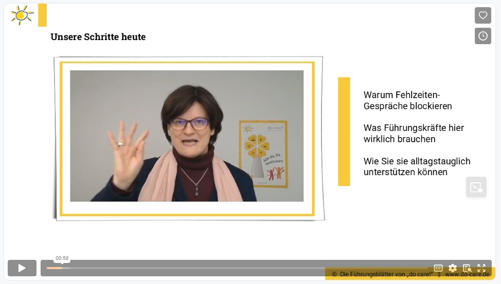Webinar unsere schritte heute