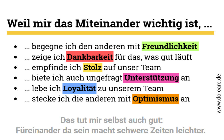 Team-CareCard Rückseite Team-CareCard Rückseite